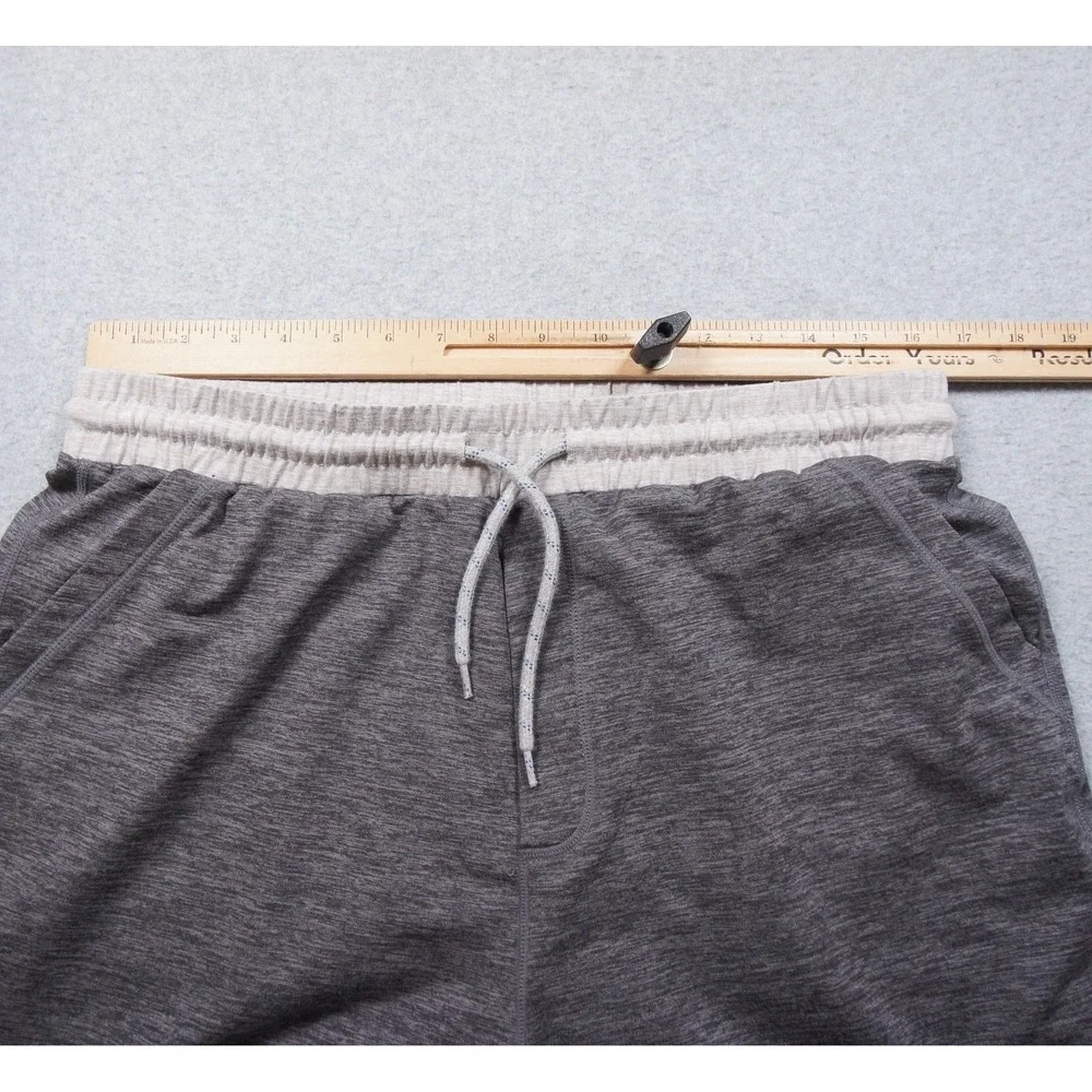 Marine Layer Shorts Mens Large Gray Weekend Sport Activewear Stretch Casual Gym